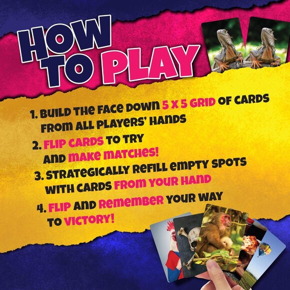 Social Memory - Strategic Twist On Classic Memory Game! - Picture 3 of 5